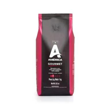 Imagem de CAFÉ TORRADO EM GRÃO AMÉRICA GOURMET 1kg