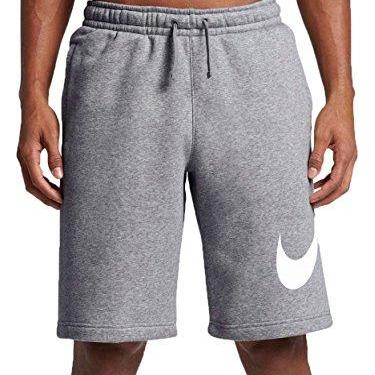 Imagem de Nike Short masculino Sportwear Club, cinza escuro/branco, pequeno