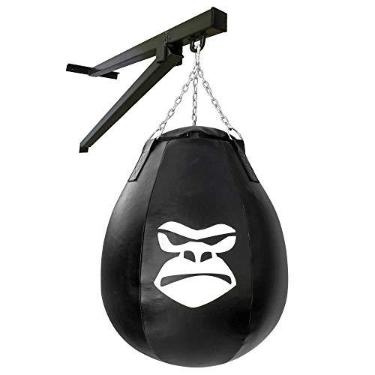 Imagem de Kit de Luta Saco De Pancada Gota Pera Boxe Treino Profissional com Suporte De Parede Em Aço - Gorilla