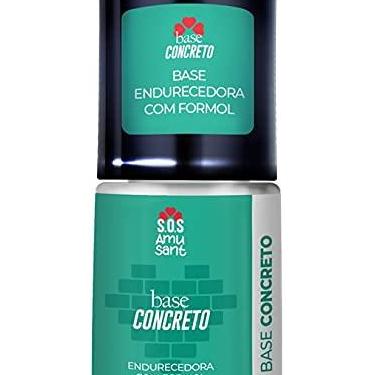 Imagem de Base Concreto Endurecedora Com Formol 9ml Sos Amusant Hospital das Unhas