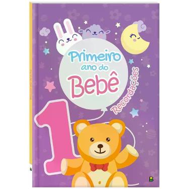 Imagem de Livro - Primeiro Ano do Bebê (Rosa)