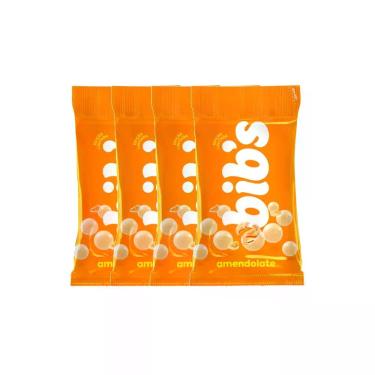 Imagem de Kit 4 Confeito Bib's Amendolate 40g