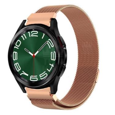 Imagem de Pulseira Com Fecho Imã Em Aço Inoxidável Para Watch6 47Mm - Tech King