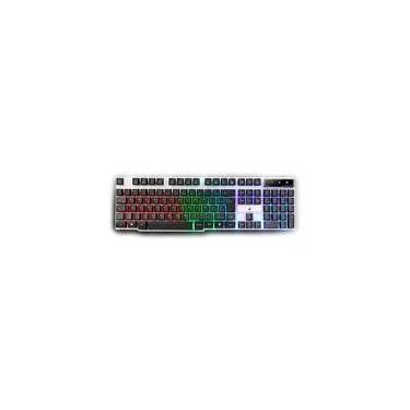 Imagem de Teclado Gamer Semi Mecânico Rise Mode G1 Full, USB, Preto e Branco - RM-TG-01-BW
