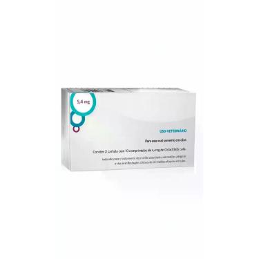 Imagem de Medicamento Anti Coceira Cães 5,4mg 20 Comprimidos - Congratulations S
