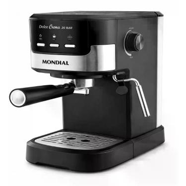 Imagem de Cafeteira Espresso Mondial 20 Bar 1200W Dolce Crema 220v, 220V
