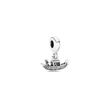 Imagem de LOVELY & BEAUTIFUL ACESSÓRIOS Berloque I LOVE VENEZA em Prata 925