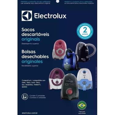 Imagem de Saco Original Electrolux One / Trio SBEON Kit 3 Und