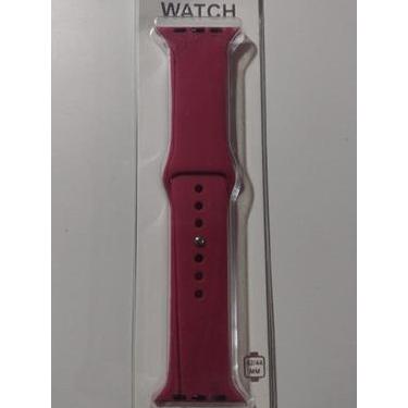 Imagem de Pulseira Para Apple Watch Silicone - Swatch, Vermelho, 49