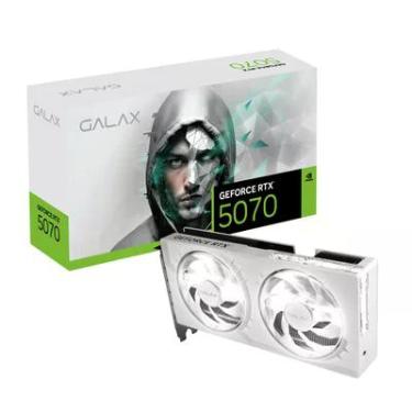 Imagem de Placa De Vídeo Nvidia Geforce Galax RTX 5070 1 Click Oc White 2x 12gb - 192 Bits - HDMI/3x Displayport - 57non7mdbswh