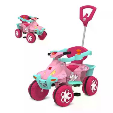 Imagem de Veiculo Quadriciclo Smart Quad Rosa Menina Bandeirante Rosa Rosa