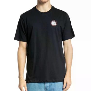 Imagem de Camiseta Element Seal BP WT23 Masculina Preto, Preto, M