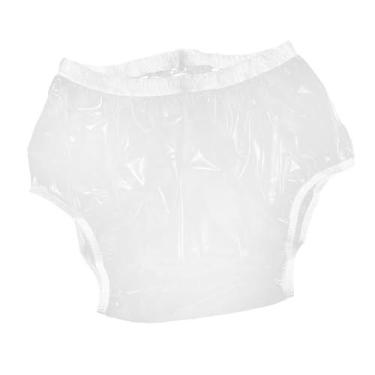 Imagem de predolo Capa de fralda de pano para adultos, roupa íntima transparente, protetor multifuncional, cuecas protetoras, calças para natação, praia, férias, L