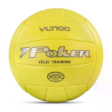 Imagem de Bola de Volei Poker Training VLT 100 Cor:Amarelo, Amarelo