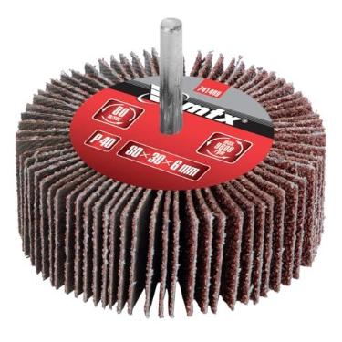 Imagem de Mtx Roda De Lixa Com Haste Para Furadeira P 40 80 X 30 X 6 Mm