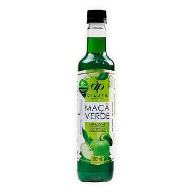 Imagem de DILUTE, Xarope Premium Maçã Verde Zero 500ml