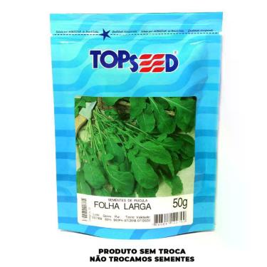 Imagem de Semente de Rúcula Folha Larga - TopSeed
