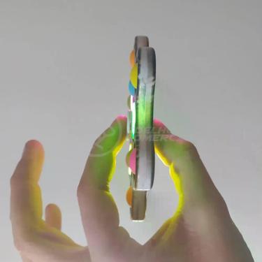 Imagem de Hand Spinner Pop It Led Luminoso Tiktok Sensorial Azul