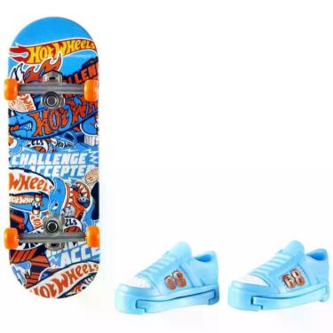 Imagem de Hot Wheels Skate Fingerboard + Shoe ASST - Mattel