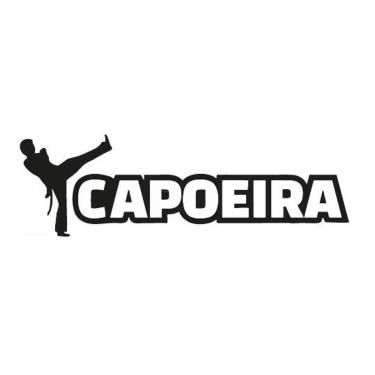 Imagem de Kit 3 Adesivos ou individual CAPOEIRA - 20 cm - PGG Impressão Digital,