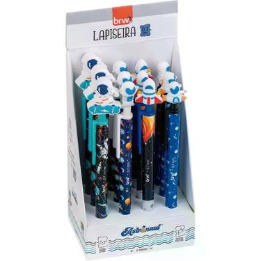 Imagem de Lapiseira 0.7MM Divertida Astronauta PLAST.4MO DP.C/12 - BRW
