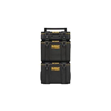 Imagem de Dewalt Caixa de Ferramentas em Torre ToughSystem, Organizador em Forma de Torre Rolante, Ideal para Armazenar e Transportar Ferramentas, Modelo DWST60436