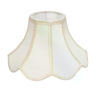 Imagem de Cupula para Abajur 22x10x30 Estilo Paris Tecido Soquete Nacional 3,5cm