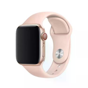 Imagem de Pulseira Rosa Areia Para Apple Watch, Iwo, W26 - Ml 42Mm