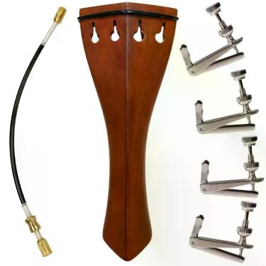 Imagem de Estandarte MARINOS Violino Madeira Boxwood Marrom com Rabixo e 4 Micro