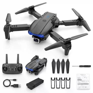 Imagem de Drone MW S89 Câmera Dupla 4K HD Voo 360 Wifi 2.4Ghz Transmissão Ao Viv