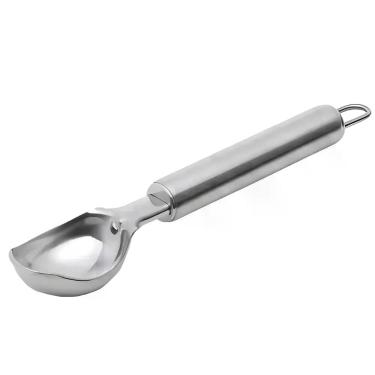 Imagem de Colher de Sorvete em Aço Inox Design Moderno Resistente 20cm - WARI