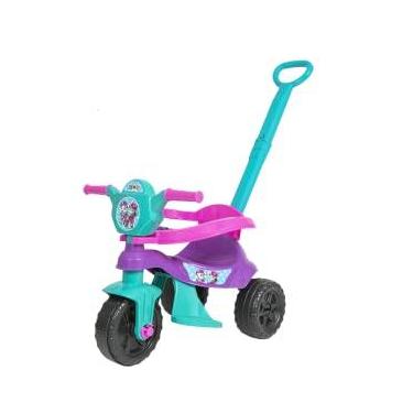 Imagem de Kendy, Triciclo Infantil, Kemotoca BABY DOG ROXO, com Haste