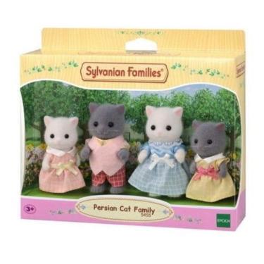 Imagem de Sylvanian Families Família Gatos Persa - Epoch 5455