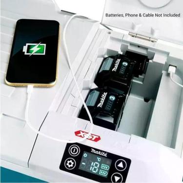 Imagem de Caixa Térmica Makita REFRIGERADOR AQUECEDOR 40V CW001GZ01