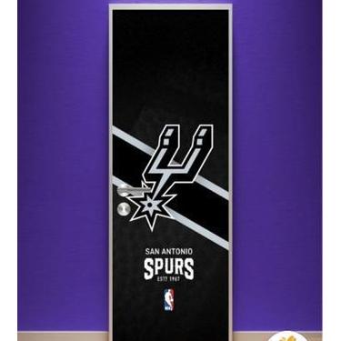 Imagem de Adesivo de porta - SPURS - NBA - BASKETBOL - PGG Impressão Digital, 93