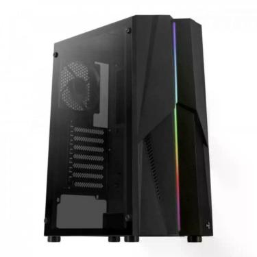 Imagem de Gabinete Gamer Aerocool Mecha Preto Rgb Lateral Vidro