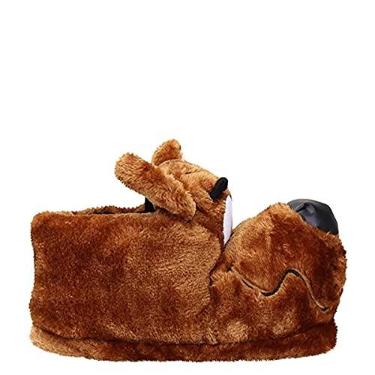 Imagem de Pantufa 3D Scooby-Doo, Oficial Warner Bros, Solado De Borracha (P (33/34/35))