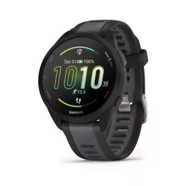 Imagem de Smartwatch Relógio Garmin Forerunner 165 Preto e Cinza Ardosia