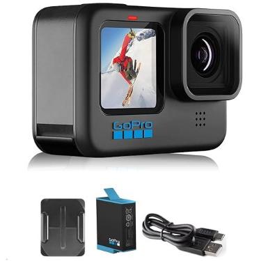 Imagem de GoPro HERO10 Black- E-Commerce Embalagem - Câmera de ação à prova d'água com LCD frontal e telas traseiras sensíveis ao toque, vídeo Ultra HD 5.3K60