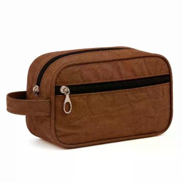 Imagem de Necessaire Impermeável Poliéster para Viagem, Academia e Trabalho com 