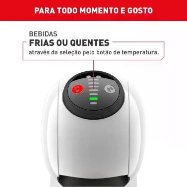 Imagem de Máquina de Café Nescafé Dolce Gusto Arno Genio S Basic Branco 127V, 11