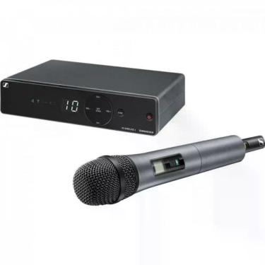 Imagem de Microfone sem Fio XSW1-825-A para Cantores e Apresentadores com Sistema all-in-one UHF Cinza Sennheiser