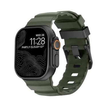 Imagem de Pulseira De Silicone Trail De 49mm 46mm 45mm 44mm Para Apple Watch Ult