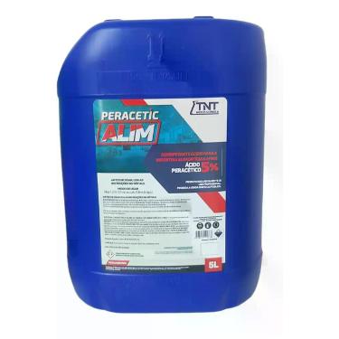 Imagem de Desinfetante Peracetic ALIM 5 5L Tnt - TNT NITROS QUÍMICA, odor caract