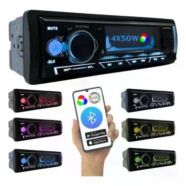 Imagem de Som automotivo Eurus EU09922 Bluetooth FM USB SD 50W 4 Canai - Congrat