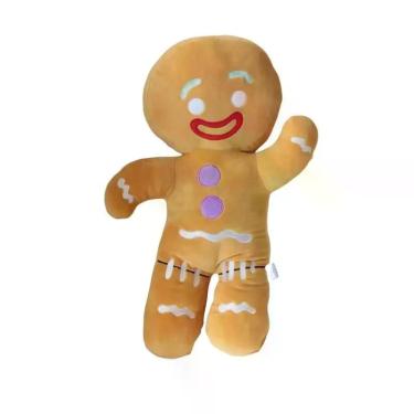 Imagem de Brinquedo De Pelúcia Anime Homem De Gengibre, Almofada Macia Para Sofá
