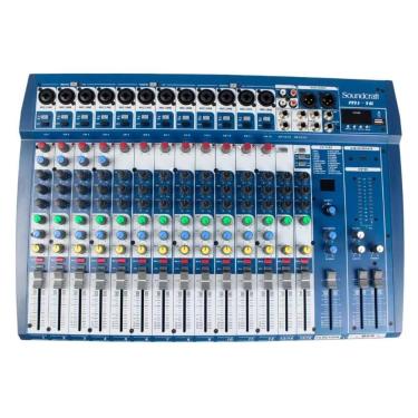 Imagem de Mesa De Som Soundcraft Mi16 Profissional 16 Canais Console
