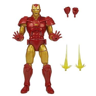 Imagem de Boneco Marvel Legends Series The Marvels - Figura de 15 cm com acessórios - Homem de Ferro - F3686 - Hasbro