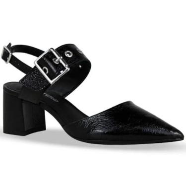 Imagem de Sapato Feminino Scarpin Verniz Couro Show Bottero - Preto