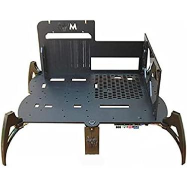 Imagem de Case De Computador ITX De Quadro Aberto DIY, Gabinete De Suporte De Gabinete De Ar Aberto De Computador ITX Quadro De Acrílico Grosso, Estojo De Computador De PC De Placa-mãe Mini ITX Para ITX/MAT
